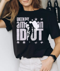 Green Day American Idiot Angel Stars T-Shirt3