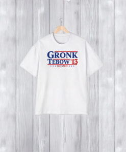 Gronk Tebow 13 Slay And Pray T-Shirt2