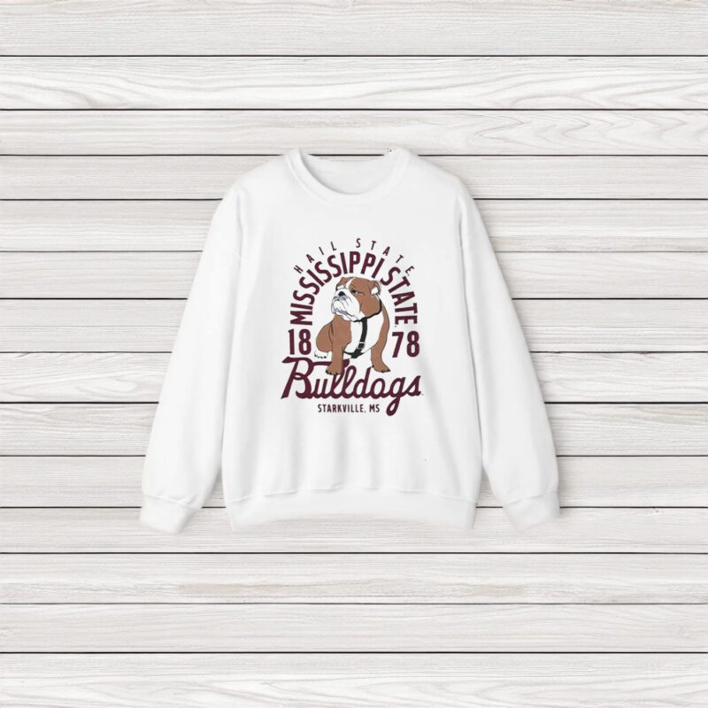 Hail State Mississippi State 1878 Bulldogs Starkville Ms T-Shirt