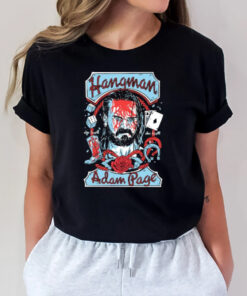 Hangman Adam Page Alee Hugill Wrestling Blood T-Shirt2