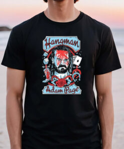 Hangman Adam Page Alee Hugill Wrestling Blood T-Shirt3