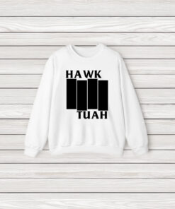 Hawk Tuah Black Flag T-Shirt