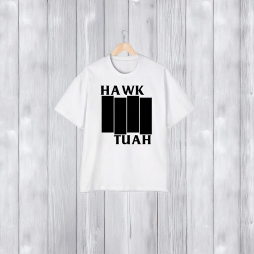 Hawk Tuah Black Flag T-Shirt2