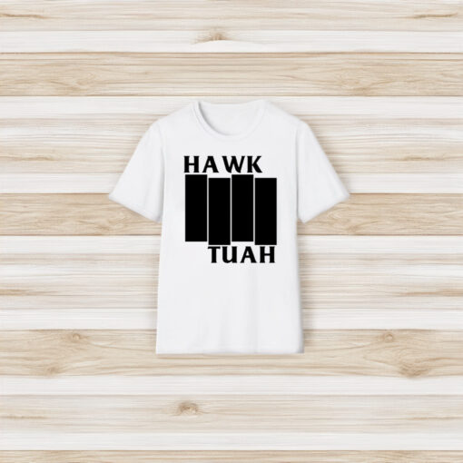 Hawk Tuah Black Flag T-Shirt3