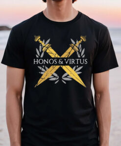 Honos Et Virtus Honour & Virtue Sword T-Shirt2