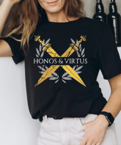 Honos Et Virtus Honour & Virtue Sword T-Shirt3