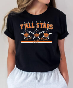 Houston Baseball Y’all Stars T-Shirt2