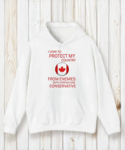 I Vow To Protect My Country From Enemies Both Foreign And Conservative T-Shirt2