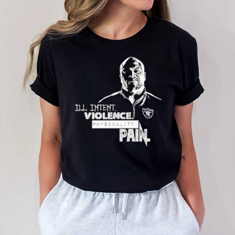 Ill Intent Violence Physicality Pain T-Shirt2