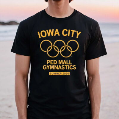 Iowa City Ped Mall Gymnastics Summer 2036 T-Shirt2