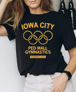 Iowa City Ped Mall Gymnastics Summer 2036 T-Shirt3