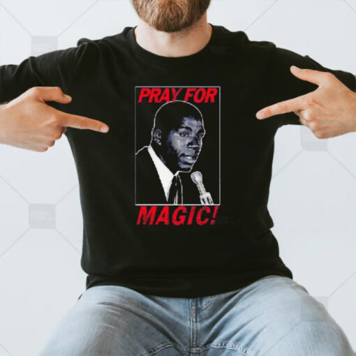 Jared Mccain Wearing Pray For Magic T-Shirt3