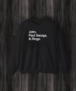 John Paul George And Ringo T-Shirt