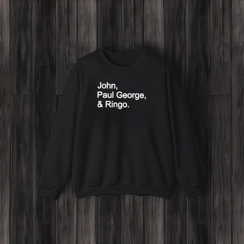 John Paul George And Ringo T-Shirt