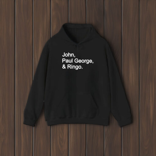 John Paul George And Ringo T-Shirt1