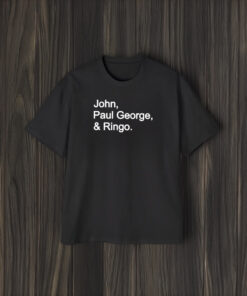 John Paul George And Ringo T-Shirt2