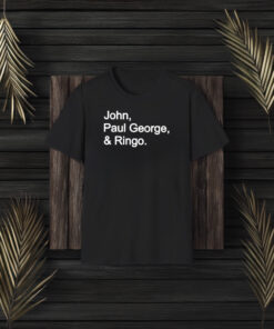 John Paul George And Ringo T-Shirt3