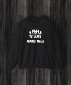 Just Saying Veterans Against Maga T-Shirt3