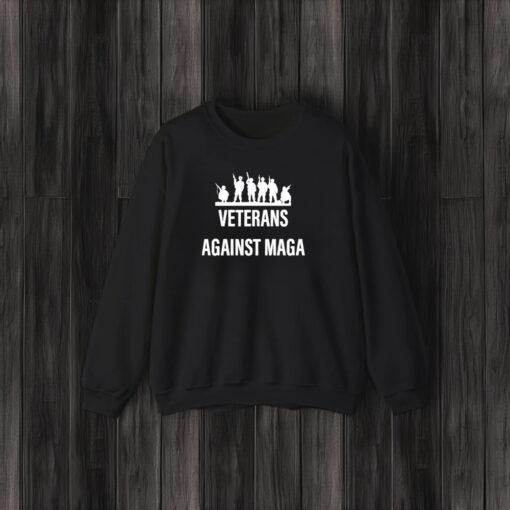 Just Saying Veterans Against Maga T-Shirt3