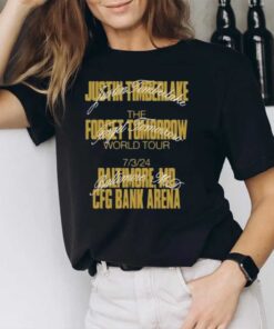 Justin Timberlake Baltimore Tour Event T-Shirt1