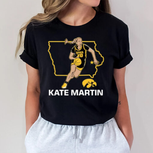 Kate Martin State Star Iowa T-Shirt2