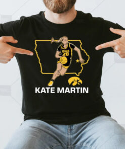 Kate Martin State Star Iowa T-Shirt3