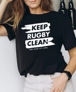 Keep Rugby Clean World Rugby Anti-doping T-Shirt2