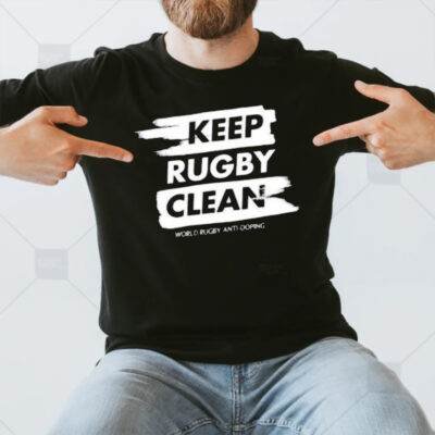 Keep Rugby Clean World Rugby Anti-doping T-Shirt3