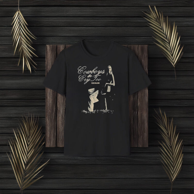 Kelsea Ballerini Cowboys Cry Too Face T-Shirt3