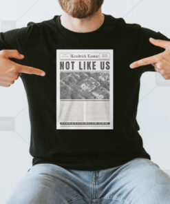 Kendrick Lamar They Not Like Us T-Shirt3