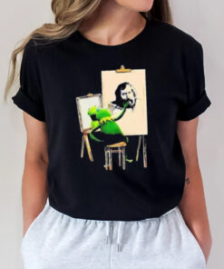 Kermit The Frog Drawing Jim Henson Tee2