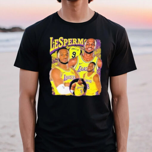 Lesperm James Jr Los Angeles Lakers T-Shirt2