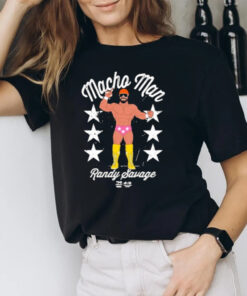 Macho Man Randy Savage Big Rubber T-Shirt2