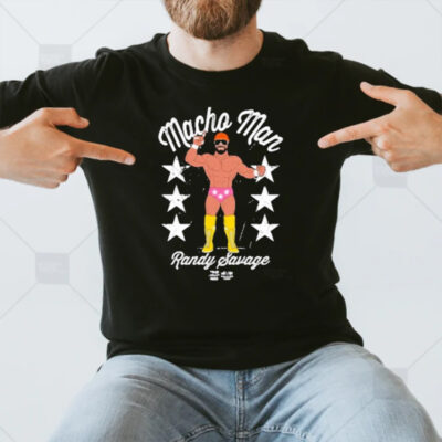 Macho Man Randy Savage Big Rubber T-Shirt3