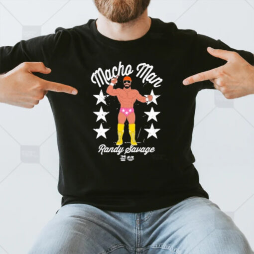 Macho Man Randy Savage Big Rubber T-Shirt3