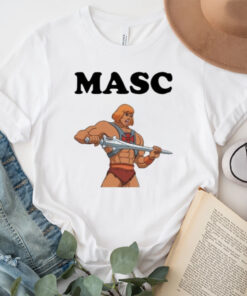 Masc He-Man Cartoon T-Shirt3