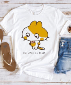 Me When No Snack Cat T-Shirt1