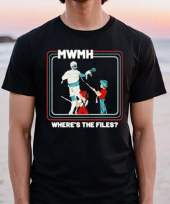 Murder With My Husband Mwmh Wheres The Files T-Shirt2