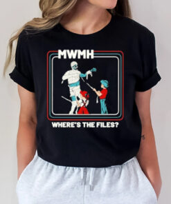 Murder With My Husband Mwmh Wheres The Files T-Shirt3