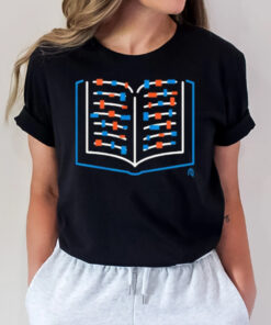 Neon W Books T-Shirt2