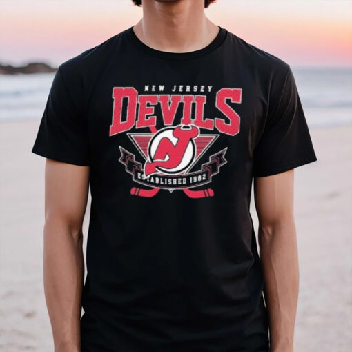 New Jersey Devils Starter Team Logo T-Shirt3