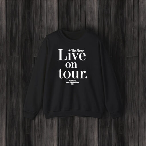 Niall Horan The Show Live On Tour North American Tour 2024 T-Shirt3