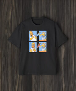 No Yes Homer Simpson T-Shirt2