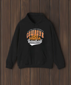 Oklahoma State Cowboys Baseball Comfort Colors T-Shirt2