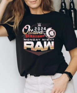 Ottawa Senators Monday Night Raw WWE T-Shirt2