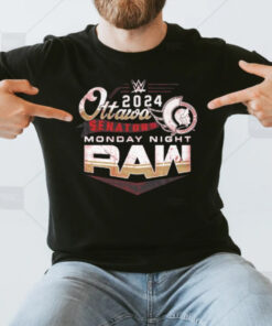 Ottawa Senators Monday Night Raw WWE T-Shirt3