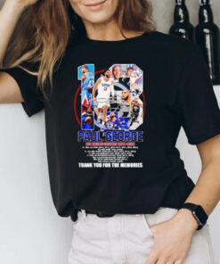 Paul George 13 Los Angles Clipper 2019-2024 Thank You For The Memories T-Shirt3