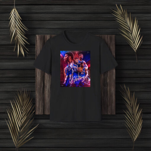 Philadelphia Newest Superstar Paul George Tee3