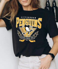 Pittsburgh Penguins Starter Team Logo Graphic T-Shirt2