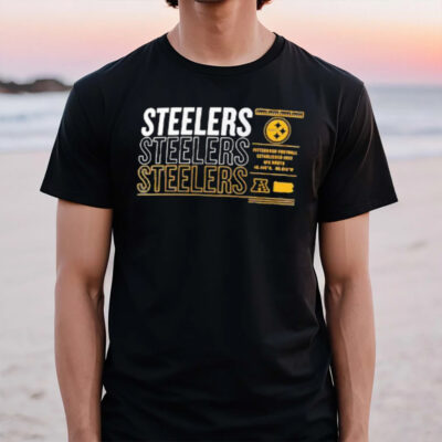 Pittsburgh Steelers Repeat Stats T-Shirt2